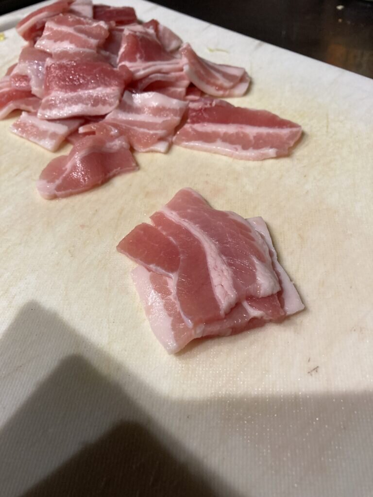 How to make tonpeiyaki: Pork