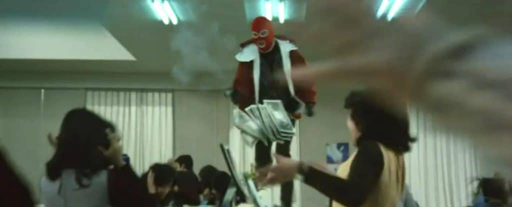 Violent crash