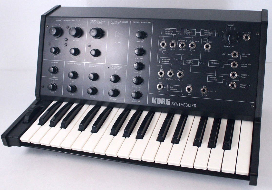 The monophonic Korg MS 10